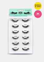 AOA Studio Eyelashes 6-Pack