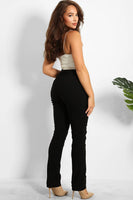 Classic Style Black Skinny Jeans
