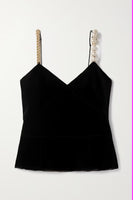 Chain And Pearls Straps Tank Top