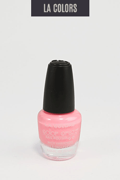 L.A. Colors - Color Craze Nail Polish - Pink Bubbles