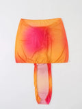 Ombre Cover Up Skirt