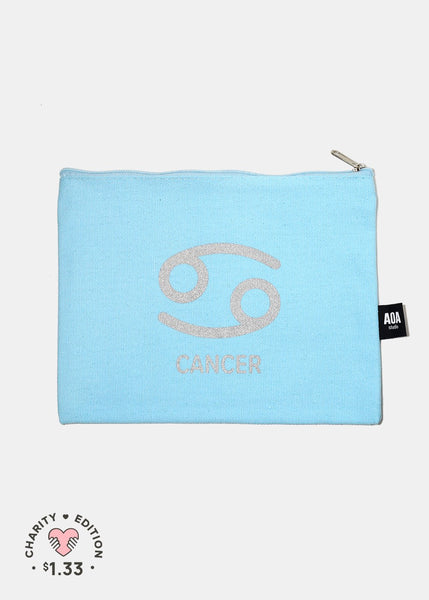 Re-Use Canvas Pouch Zodiac - Cancer